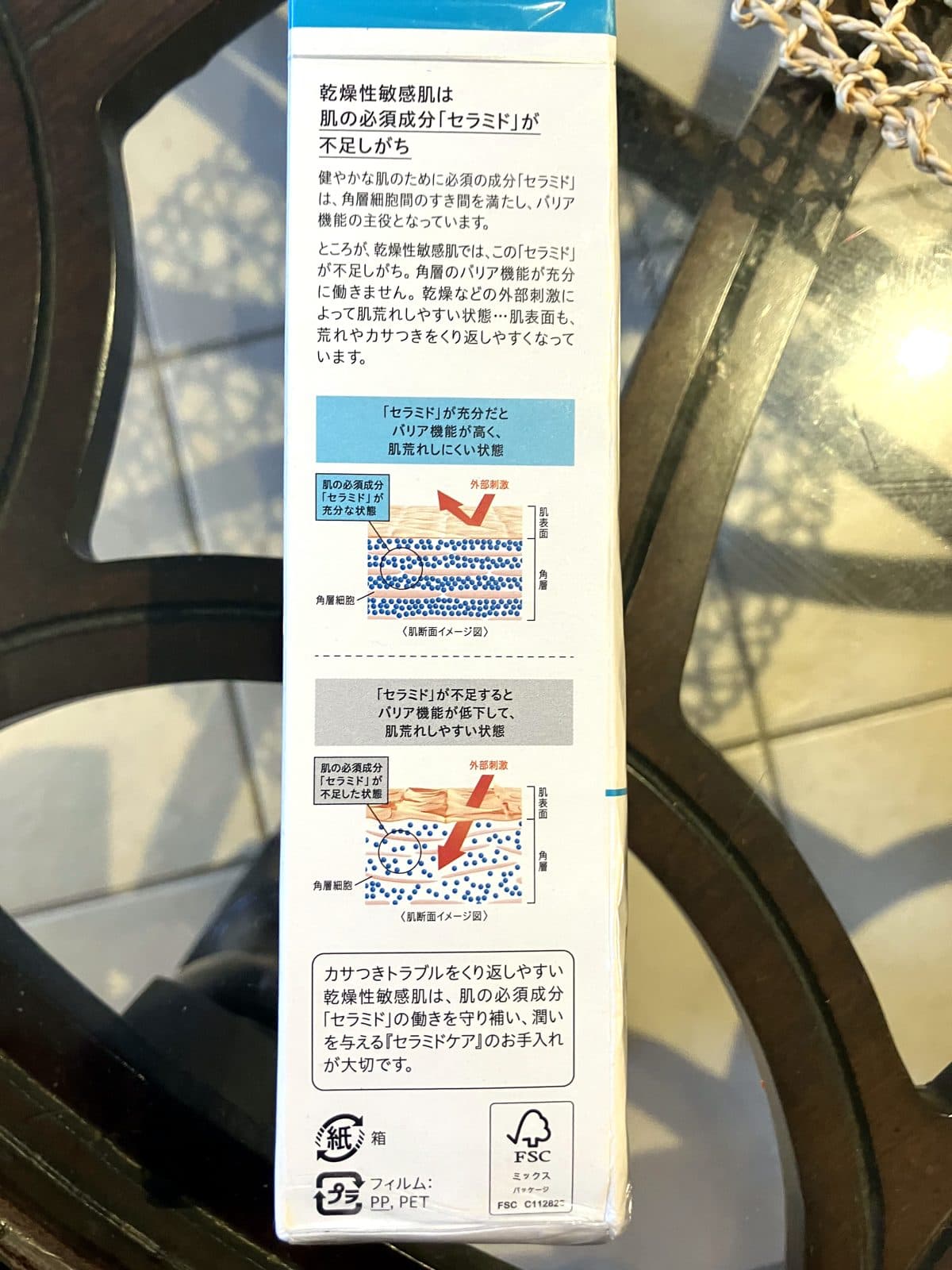 キュレル 潤浸保湿 化粧水III パッケージ