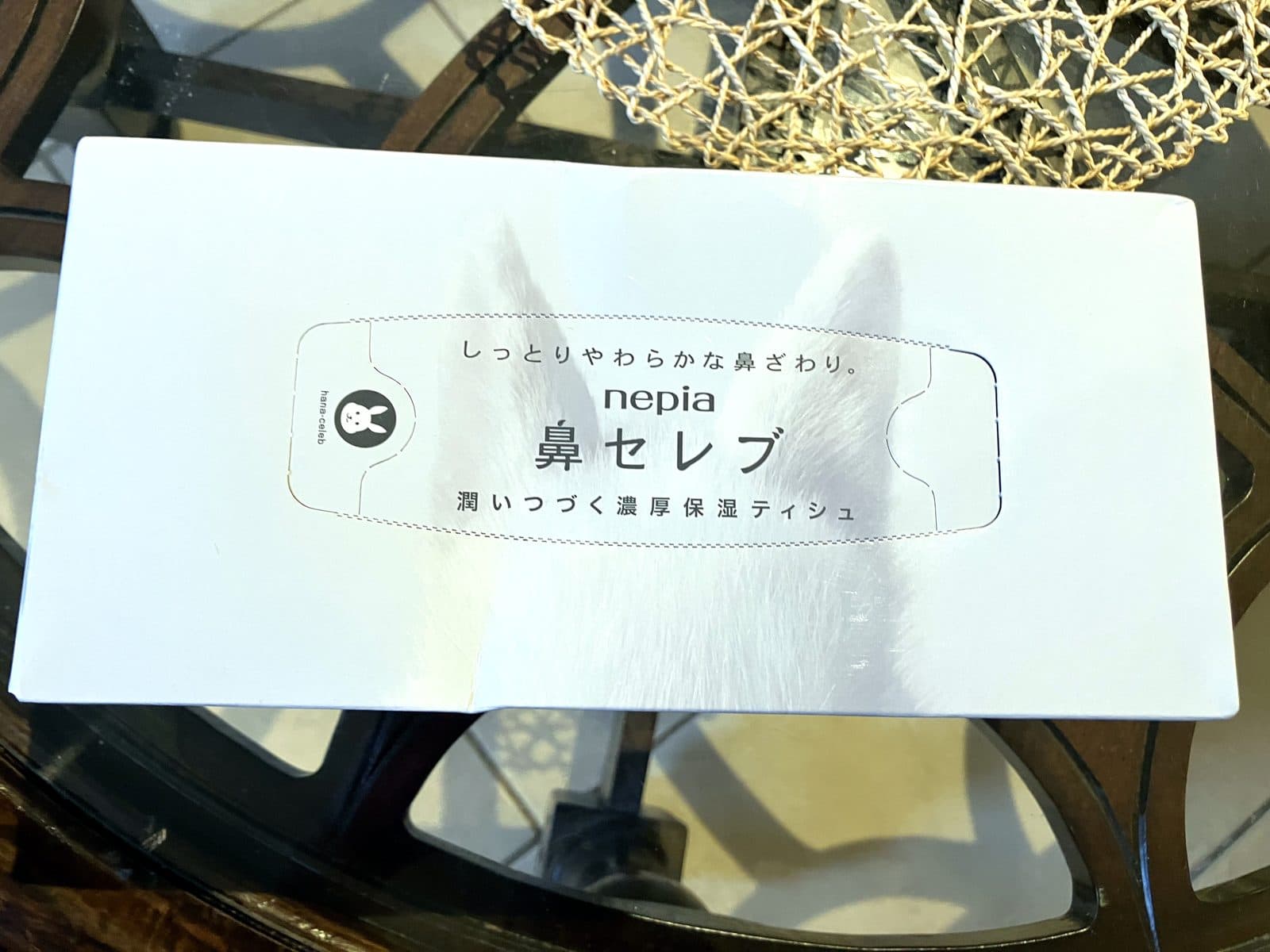 ネピア 鼻セレブ ティシュ 箱正面